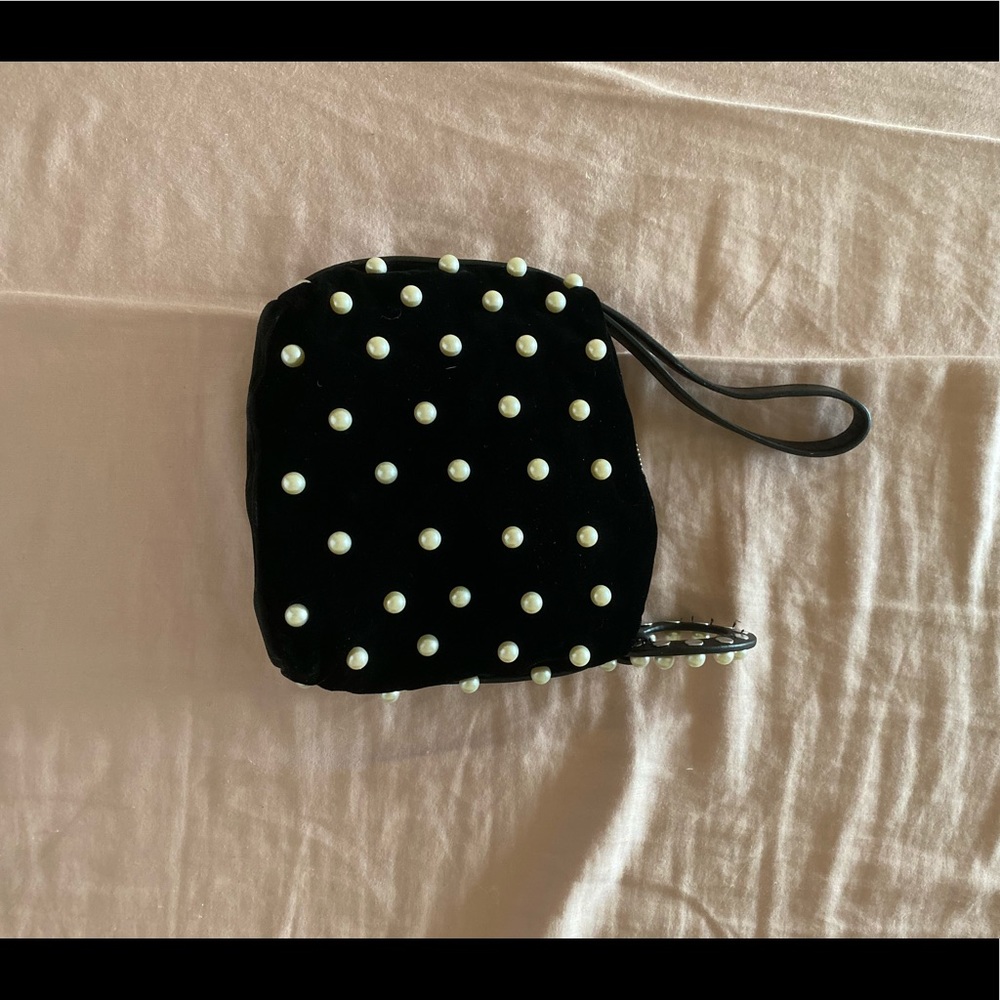 Brand new Black pearl handbag